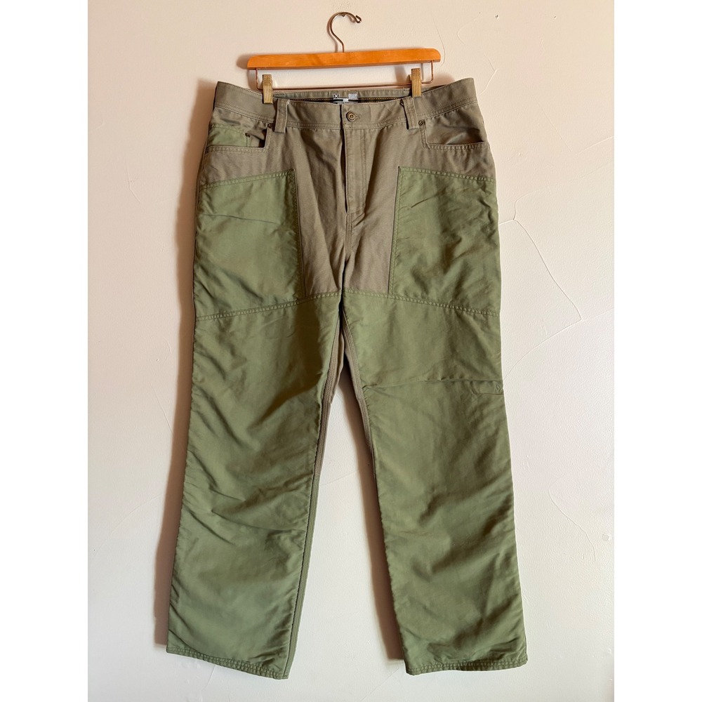 Under Armour Mens 38x32 Field Hunting Pants Olive Green Reinforced Canvas Pant
